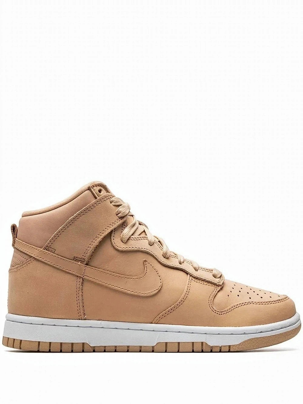 Women's Dunk High Sneakers In Vachetta Tan size 6.5 W (small scratch, last pic)